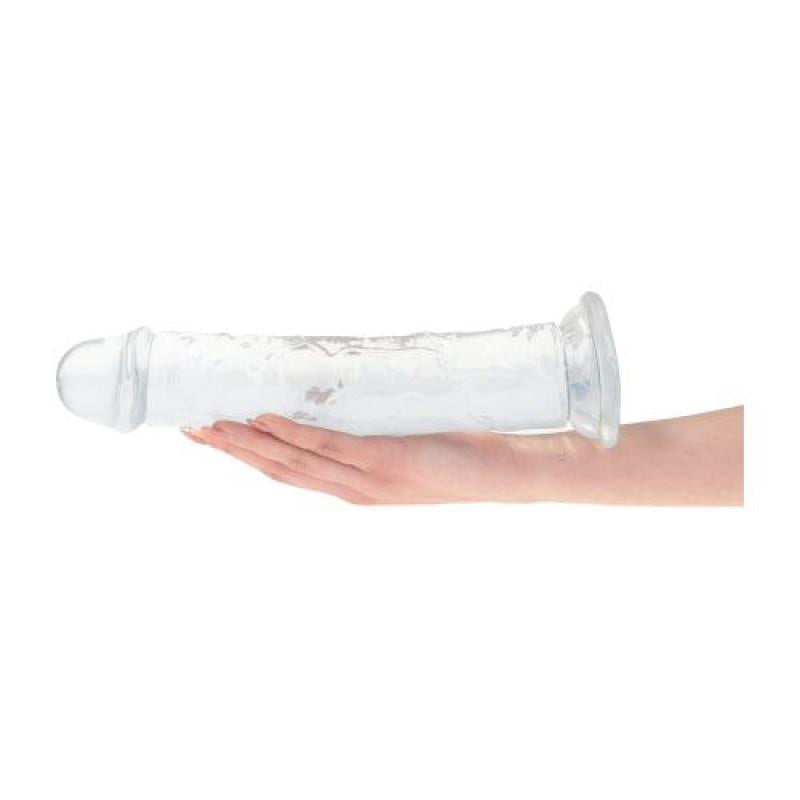 4-Ogromne dildo przezroczyste z przyssawką 32 cm-4