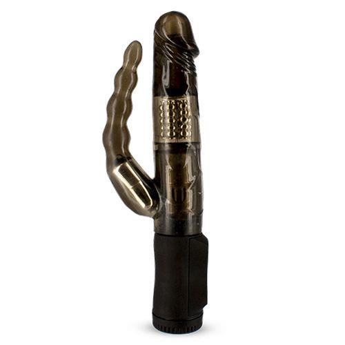 2-Wibrator penis z długą końcówką analną rotacją-2