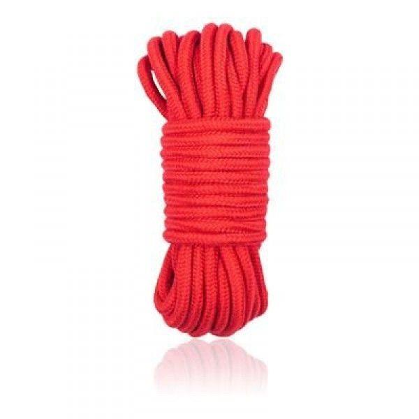 1-Wiązania-COTTON ROPE 5M RED-1