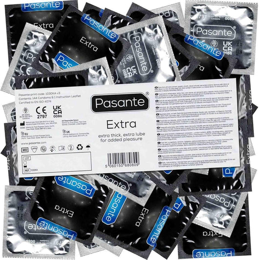 2-Pasante Extra Condoms Bulk Packs 144 psc-2
