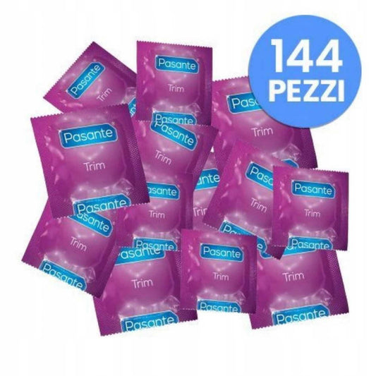 2-Pasante Trim Condoms Bulk Packs 144 pcs-2