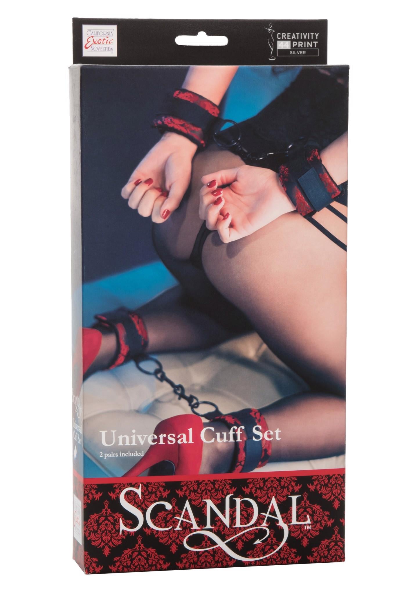 4-Kajdanki-SCANDAL UNIVERSAL CUFF SET-4
