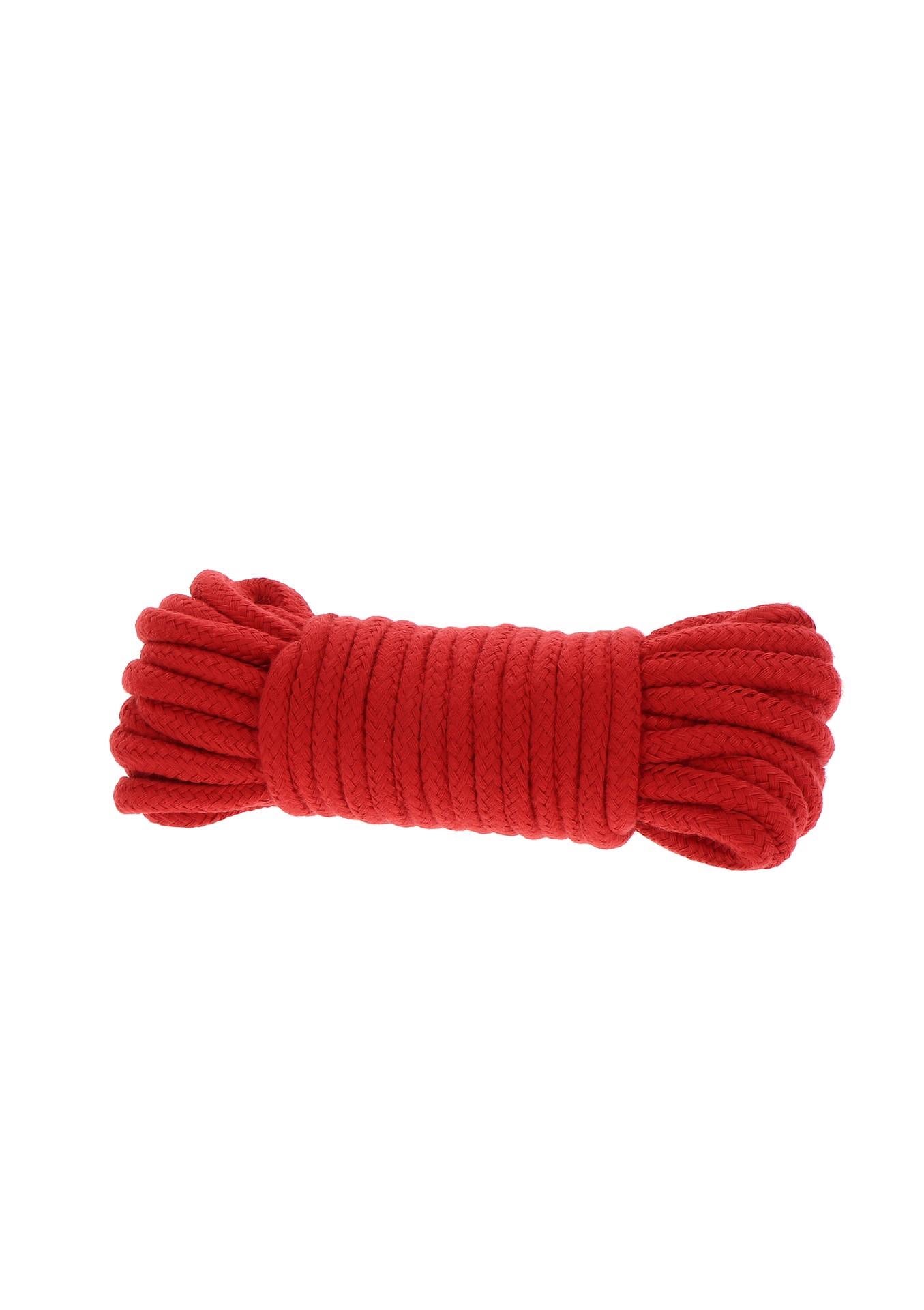 3-Wiązania-BONDAGE ROPE 10 METER RED-3