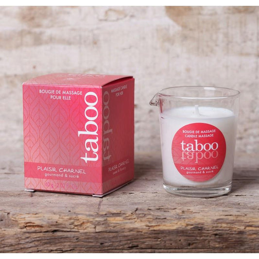 2-Świeca do masażu erotycznego zapachowa 60gr słodka-2