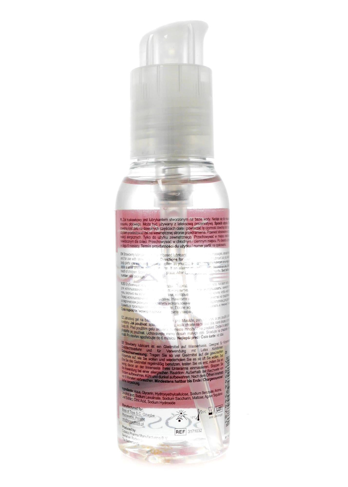 2-Żel nawilżający lubrykant jadalny truskawka 100 ml-2