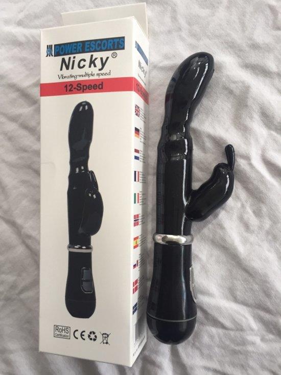 1-Wibrator do punktu g i łechtaczki sex królik 23cm-1
