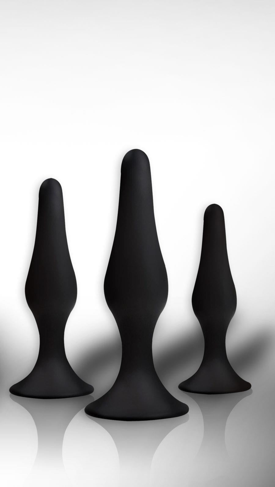2-Plug - Anal Plug box 3 pack black-2