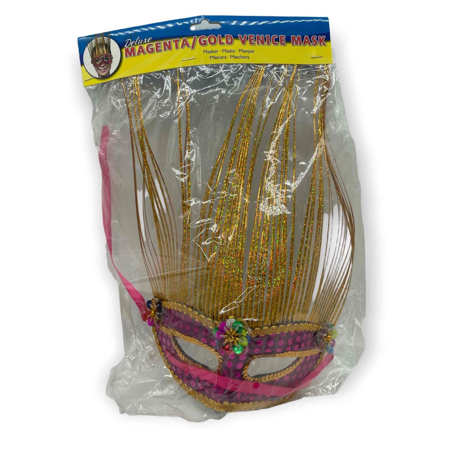 2-Maska-Venice Mask Pink-2
