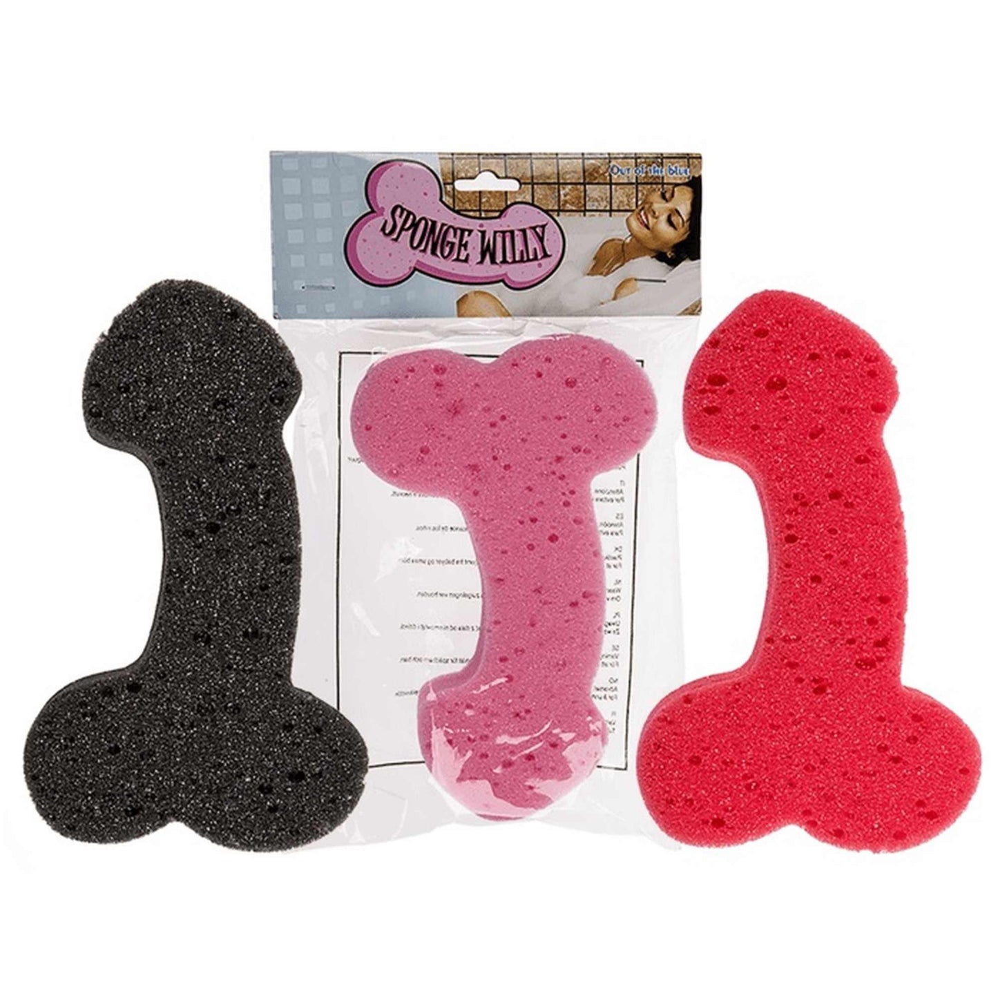 3-Gadżet erotyczny kształt penis gąbka do kąpieli-3