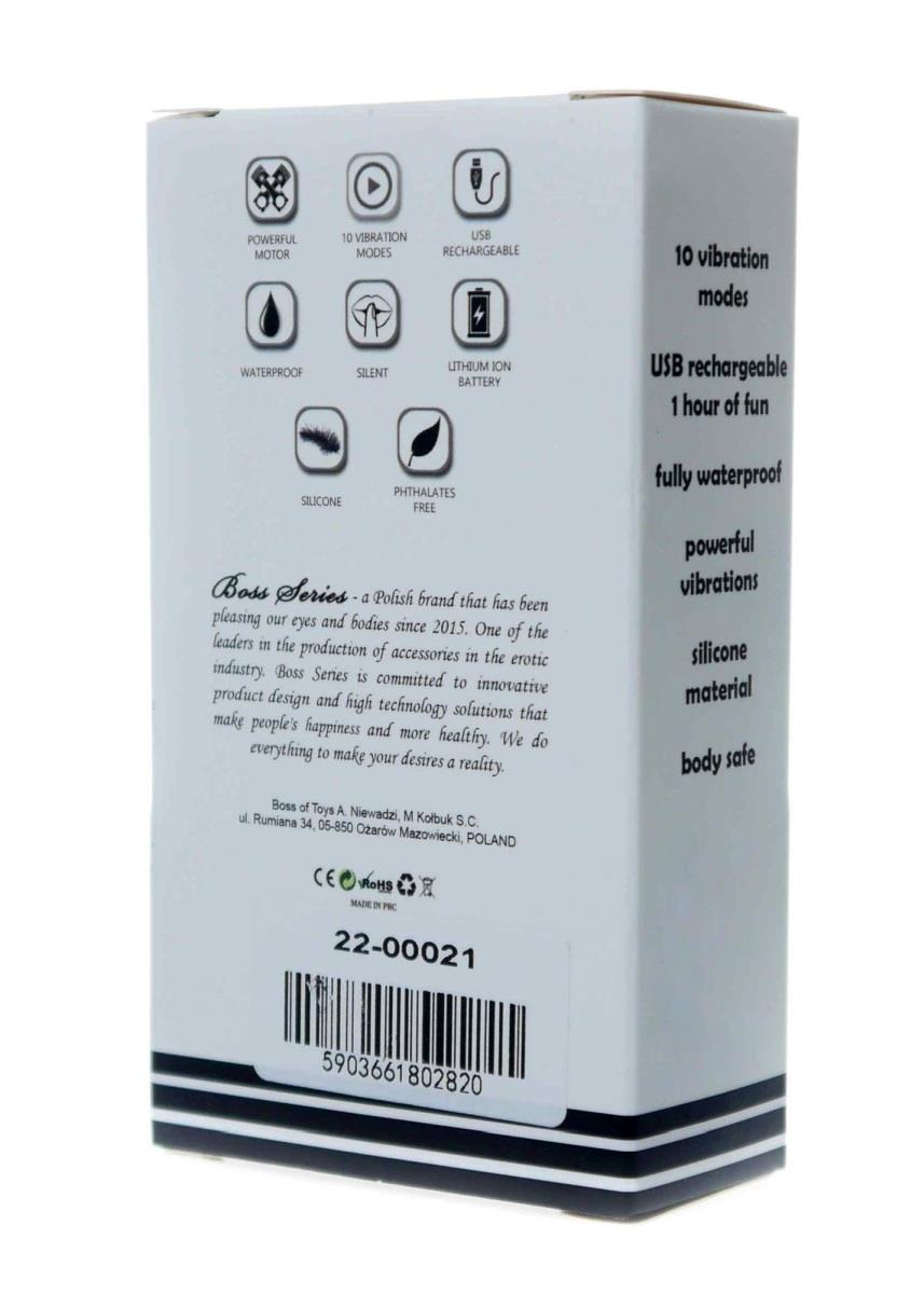 7-Dyskretny sex masażer mini wibrator 9cm 10trybów-7