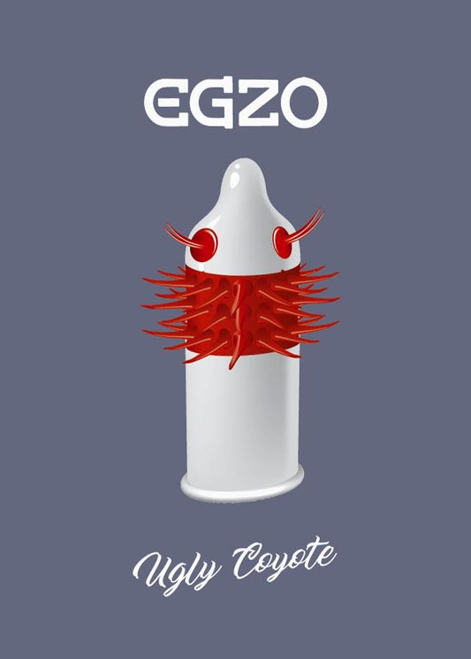 2-Prezerwatywy z fakturą wypustkami egzo ugly coyote-2