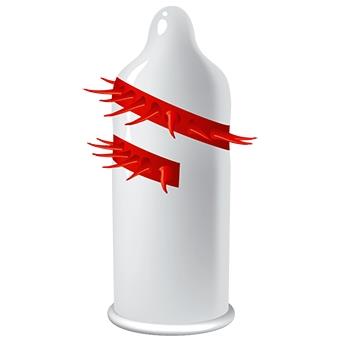 2-Prezerwatywy z fakturą wypustkami egzo dragon lord-2