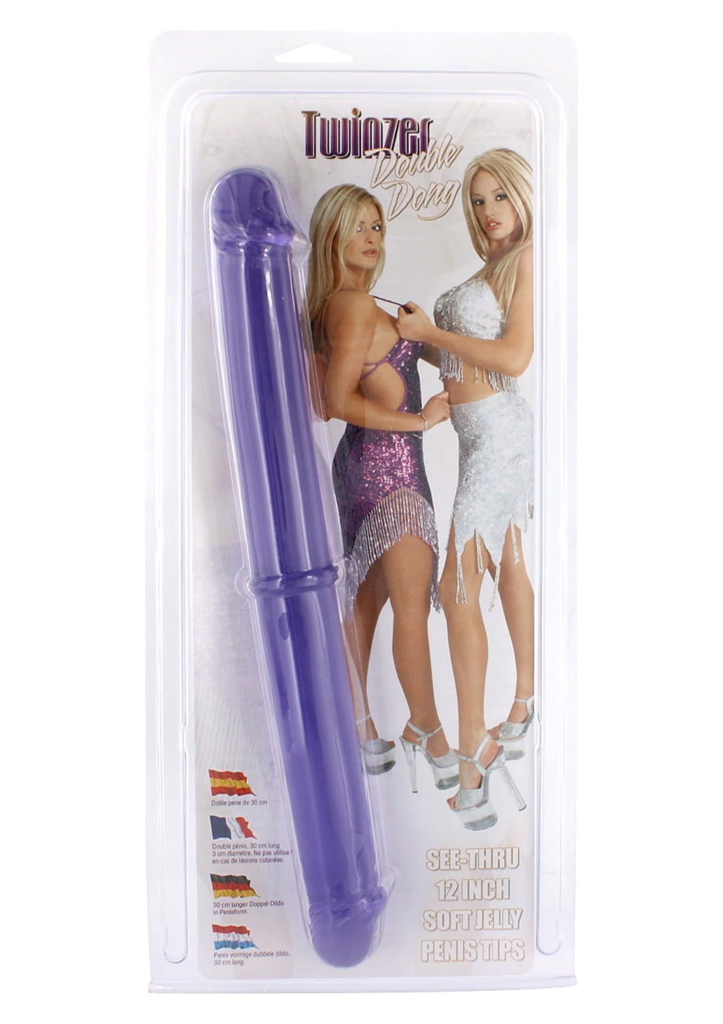 3-Penis dwustronny długie dildo sex lesbijski 32cm-3