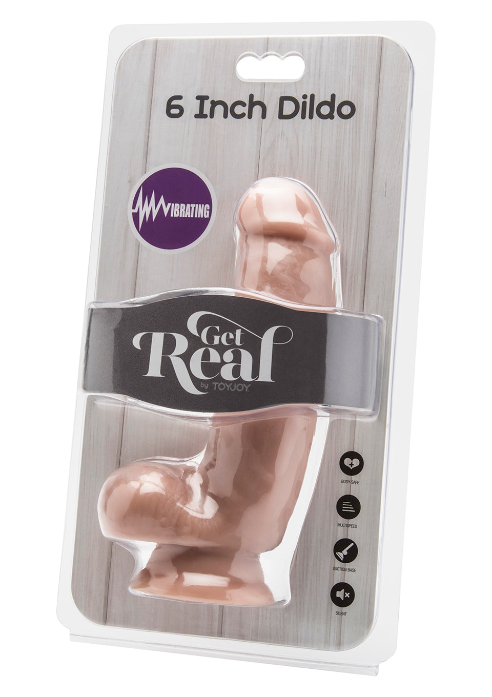 4-Grube realistyczne dildo wibrator przyssawka 15cm-4