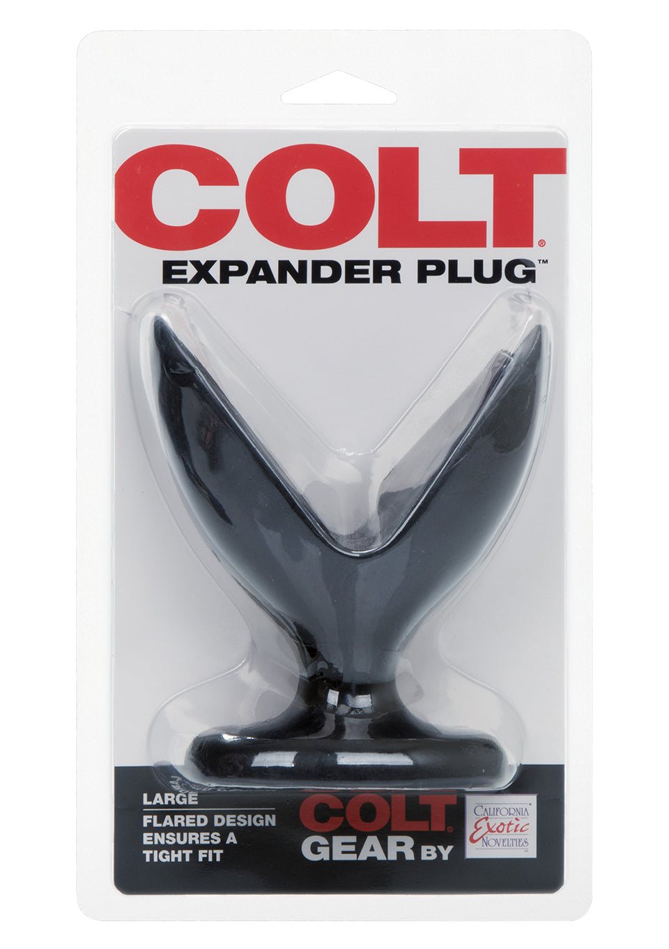 4-Plug-COLT EXPANDER PLUG LARGE BLACK-4