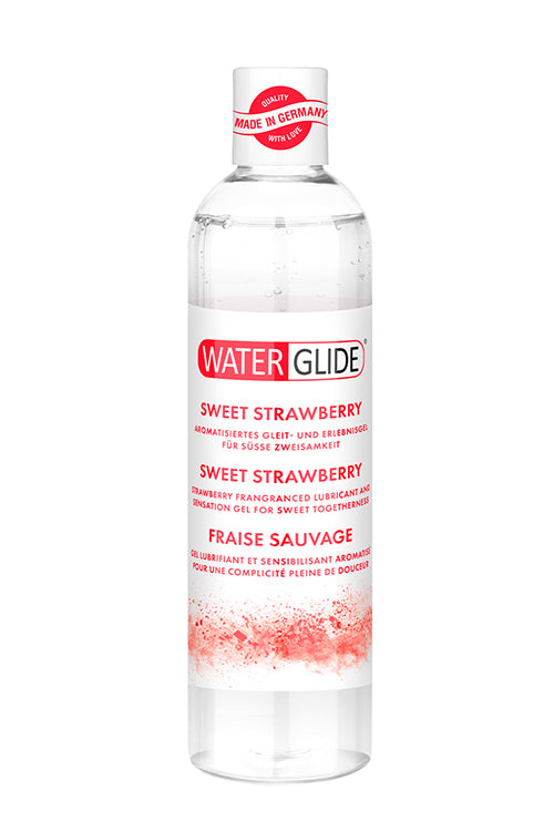 2-Smakowy żel nawilżający poślizgowy truskawka 300ml-2