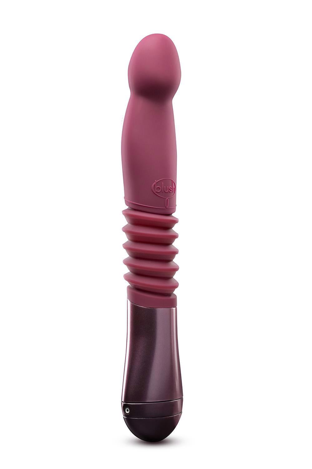5-TEMPTASIA TRIXIE THRUSTING DILDO WINE-5