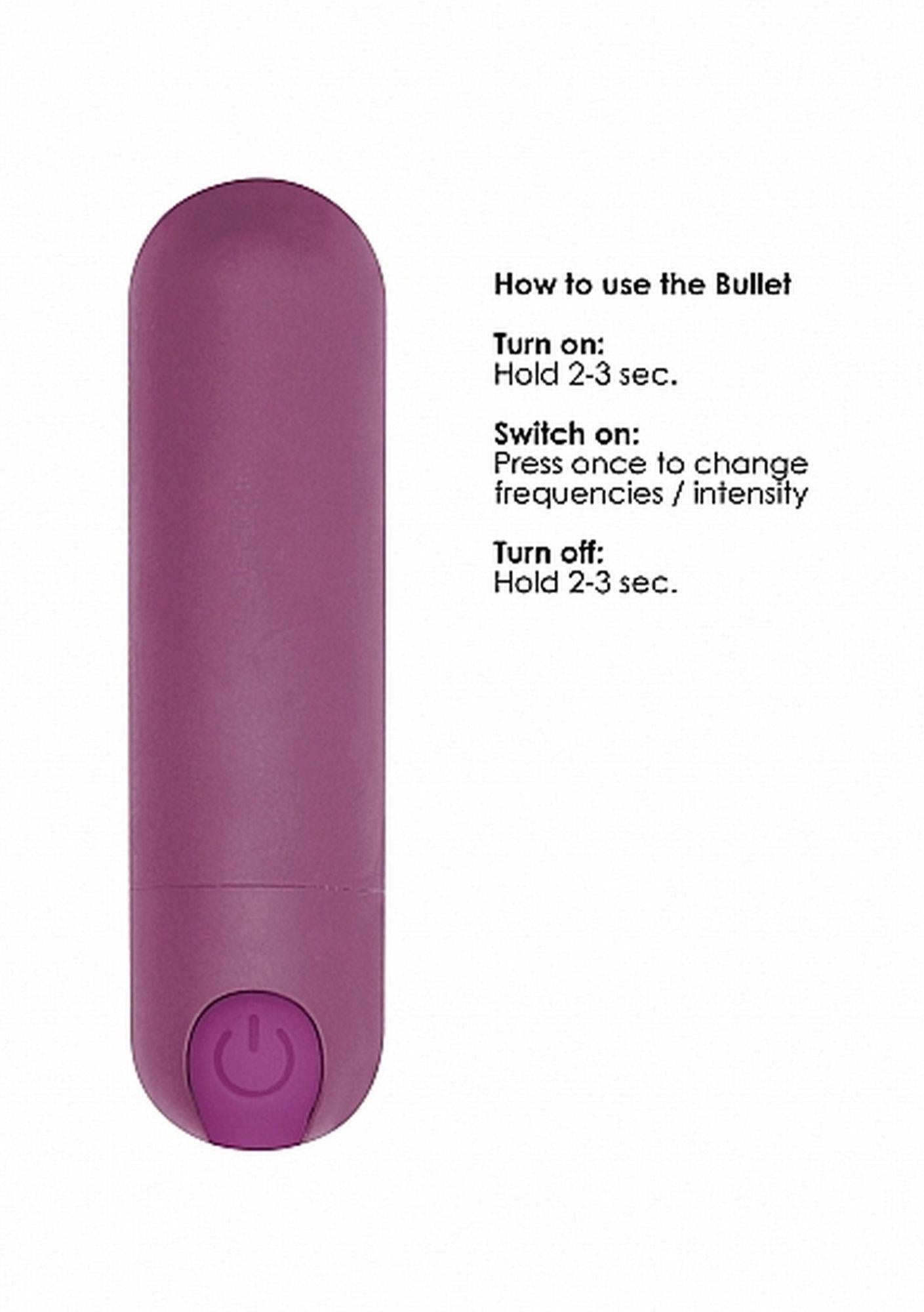 9-10 Speed Rechargeable Bullet - Purple-9