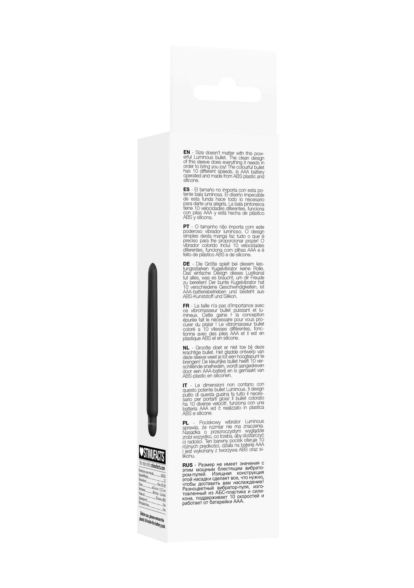 7-Mały klasyczny mini wibrator pocisk 10 trybów 11cm-7