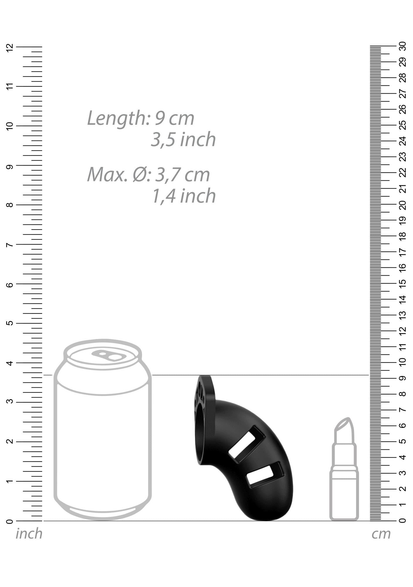 6-Klatka Erekcyjna Model 20 - Chastity - 3.5-6