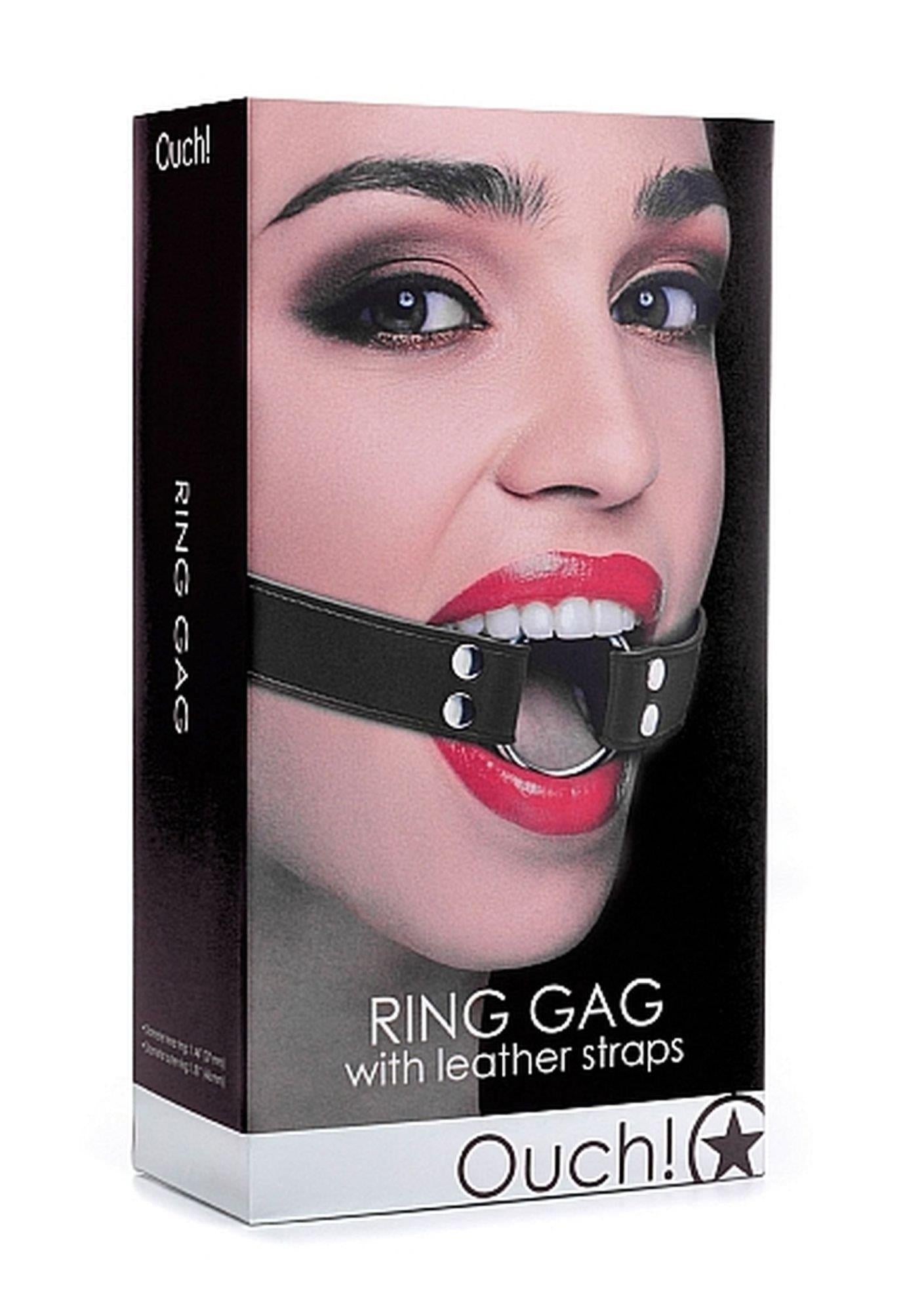 2-Ring Gag - Black-2