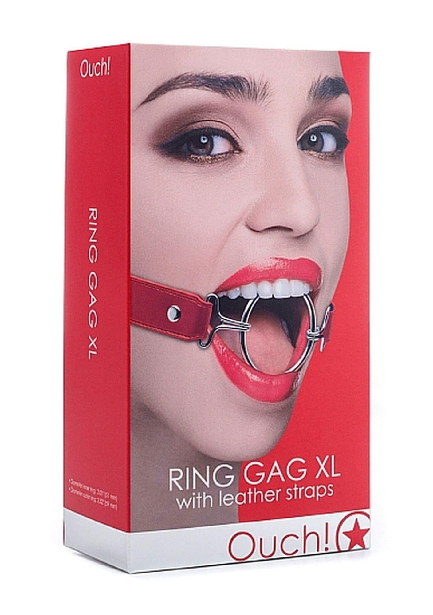 2-Ring Gag XL - Red-2