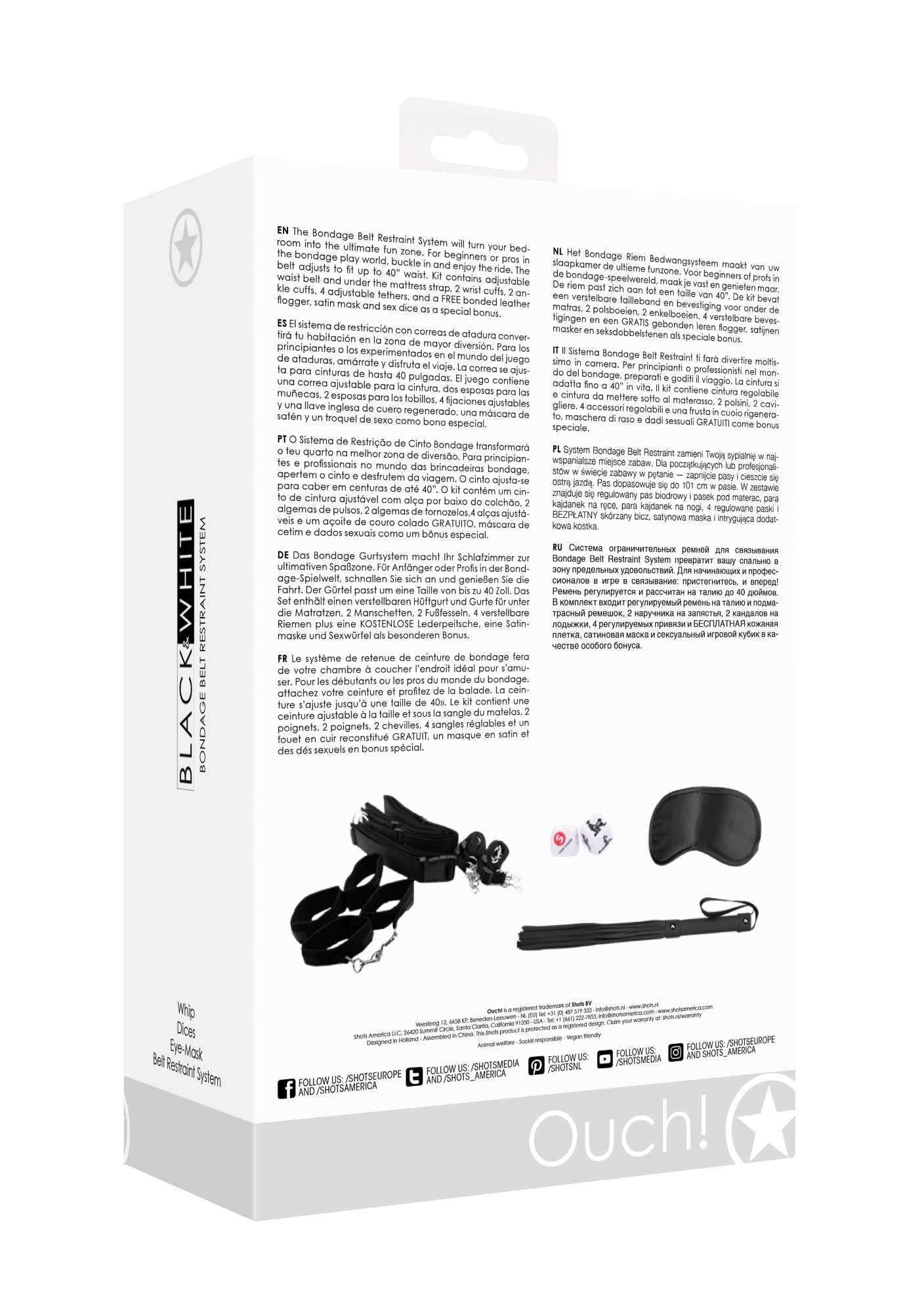 5-Bondage Belt Restraint System-5