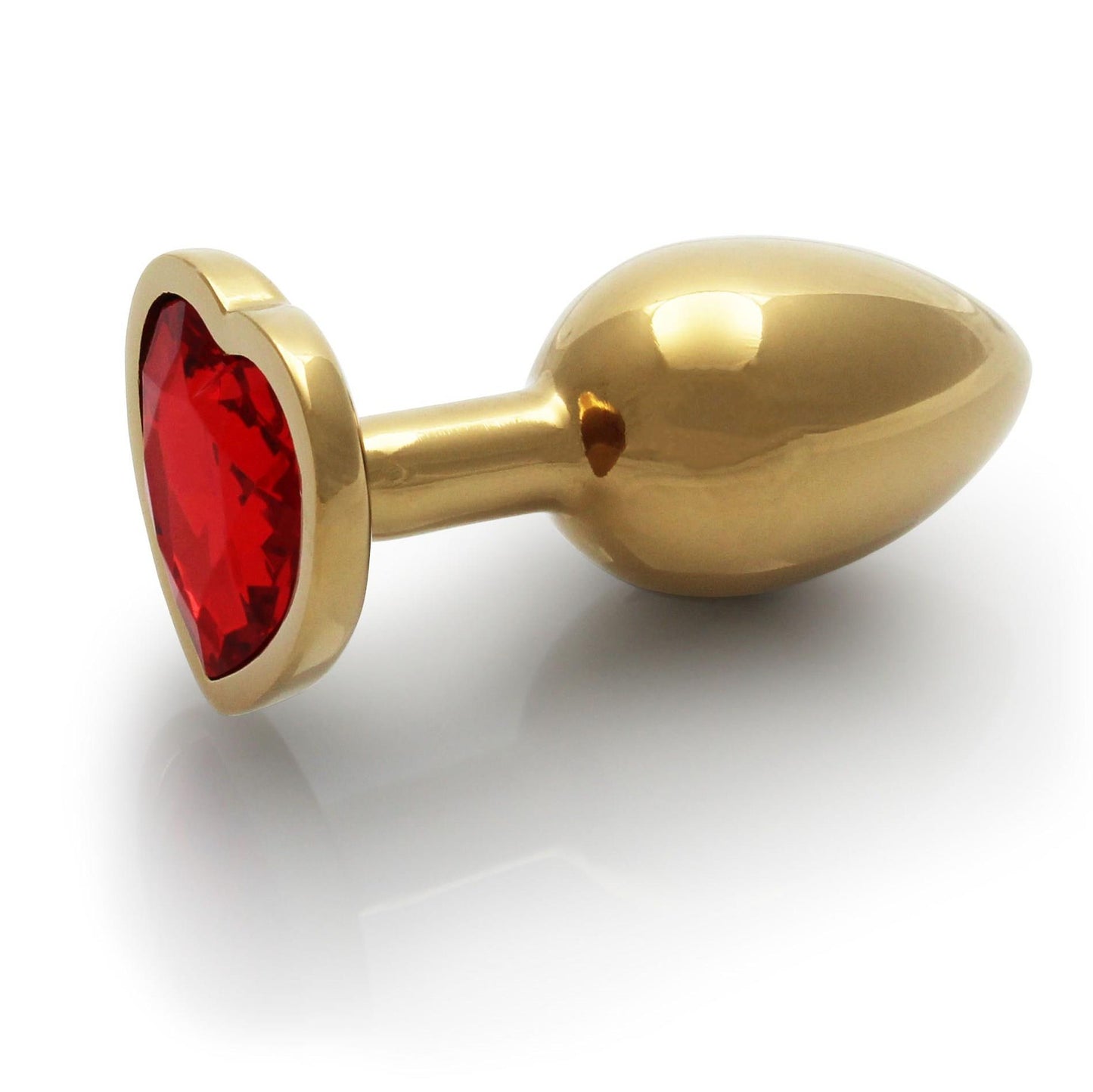 8-ZŁOTY PLUG ZATYCZKA ANALNA KOREK METALOWY Z DIAMENTEM 7 CM-8