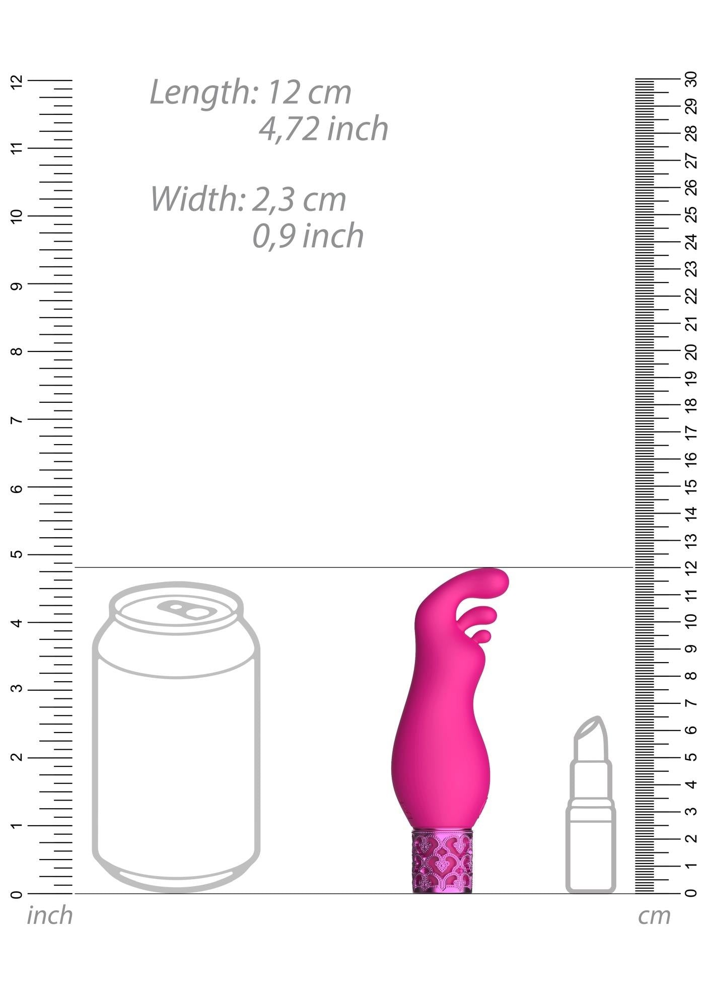 5-Masażer łechtaczki wibracje 3 wypustki silikonowy-5