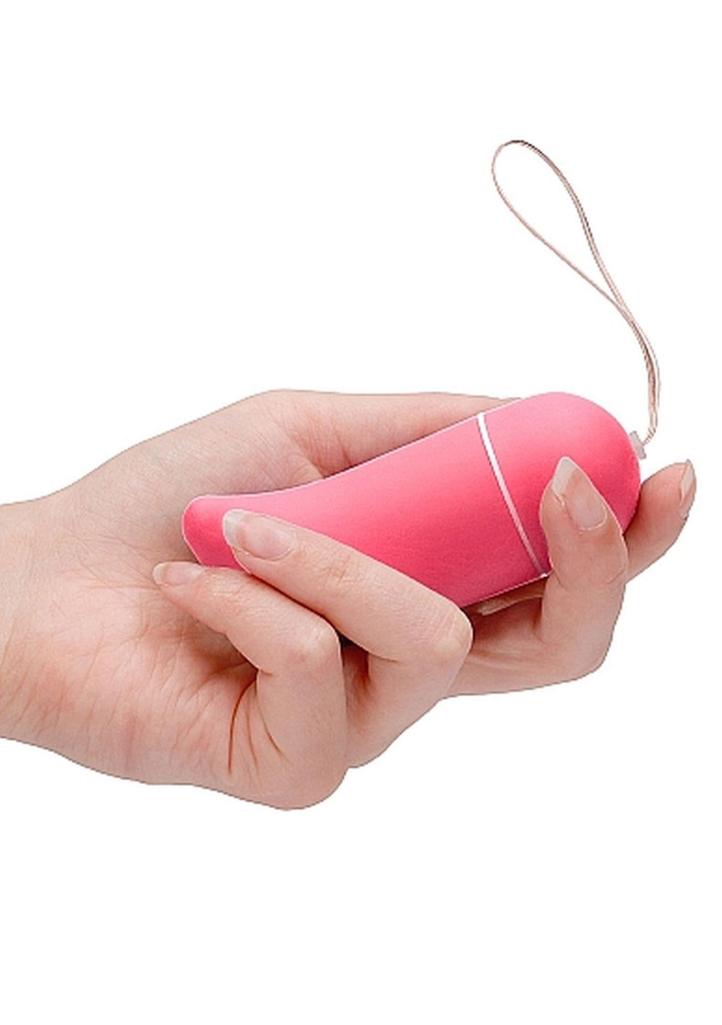 9-Wireless Vibrating G-Spot Egg - Big - Pink-9