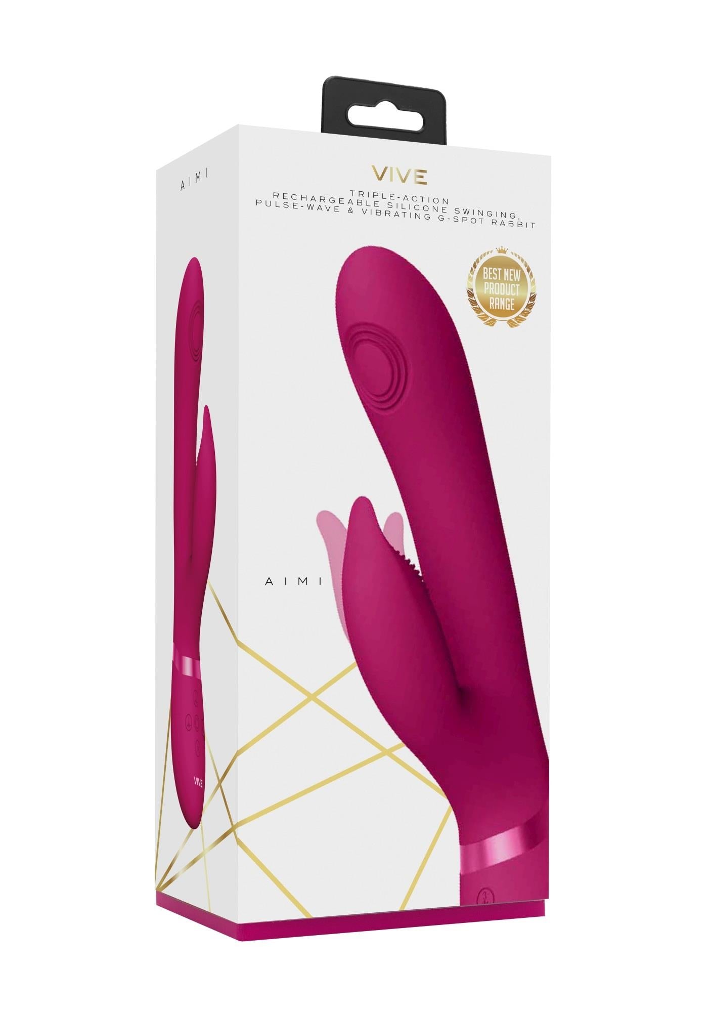 10-Wibrator króliczek masażer pulsacje 22cm 10trybów-10