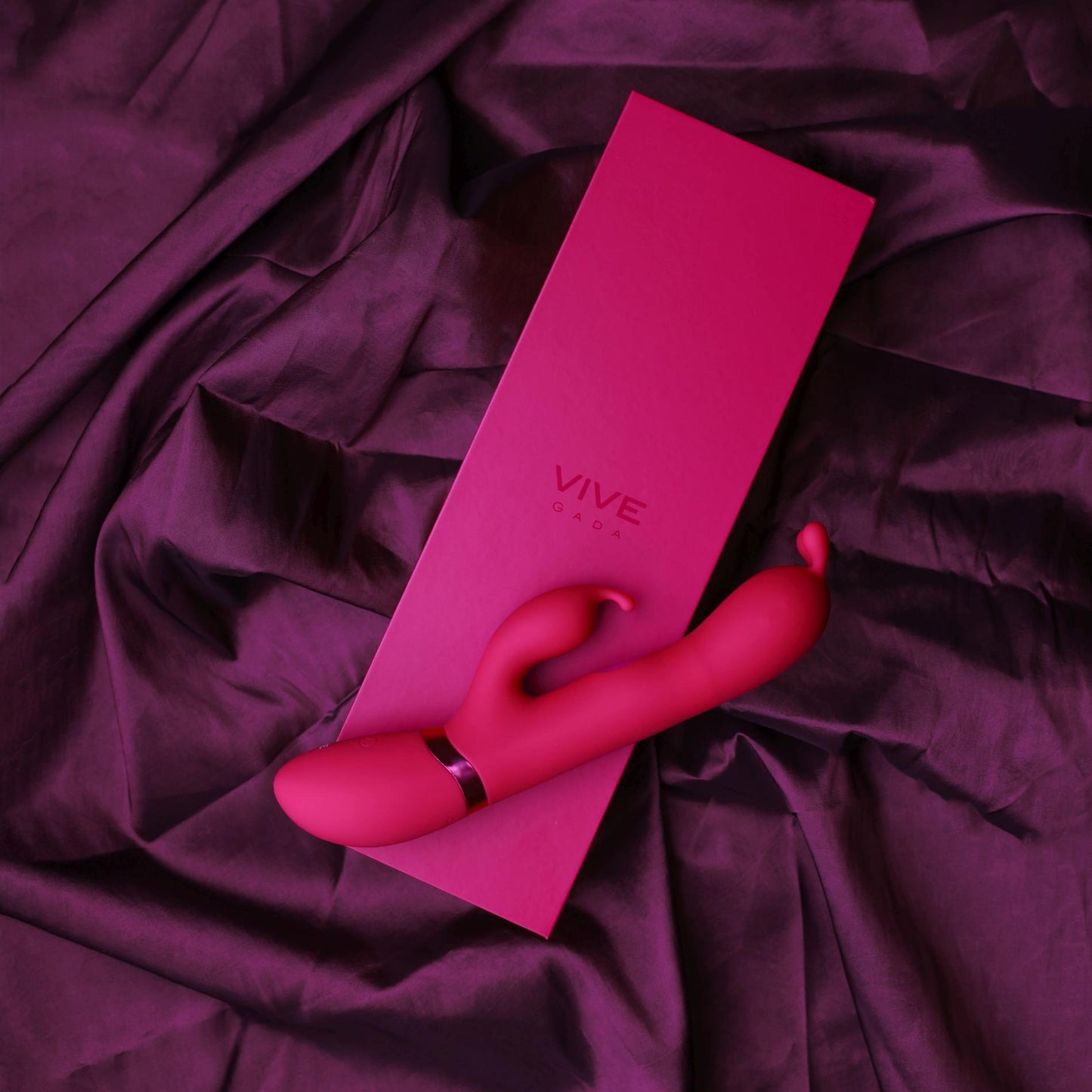 8-Gada - Vibrating Bunny Ear G-Spot Rabbit with Pulse Wave Shaft-8