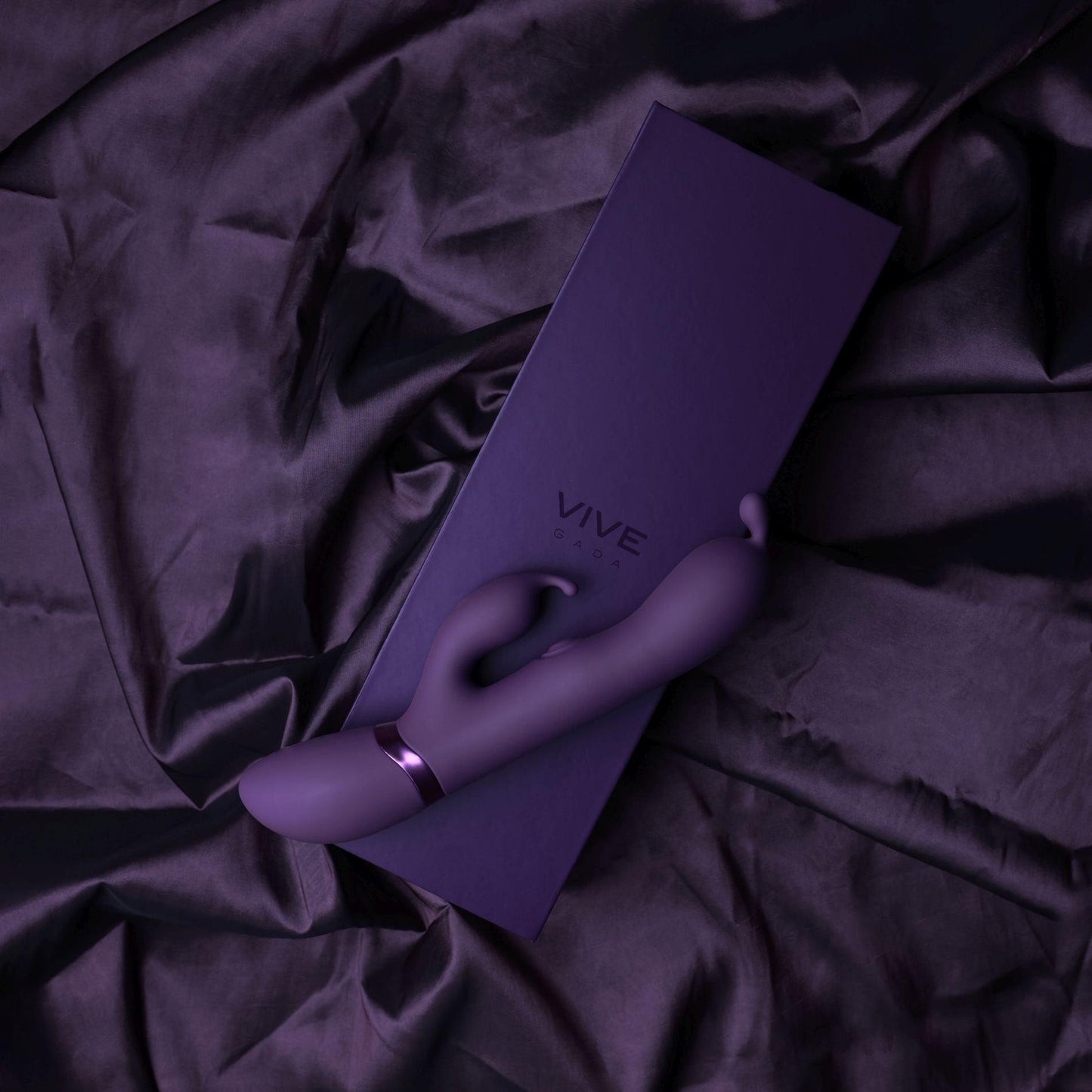 8-Gada - Vibrating Bunny Ear G-Spot Rabbit with Pulse Wave Shaft-8