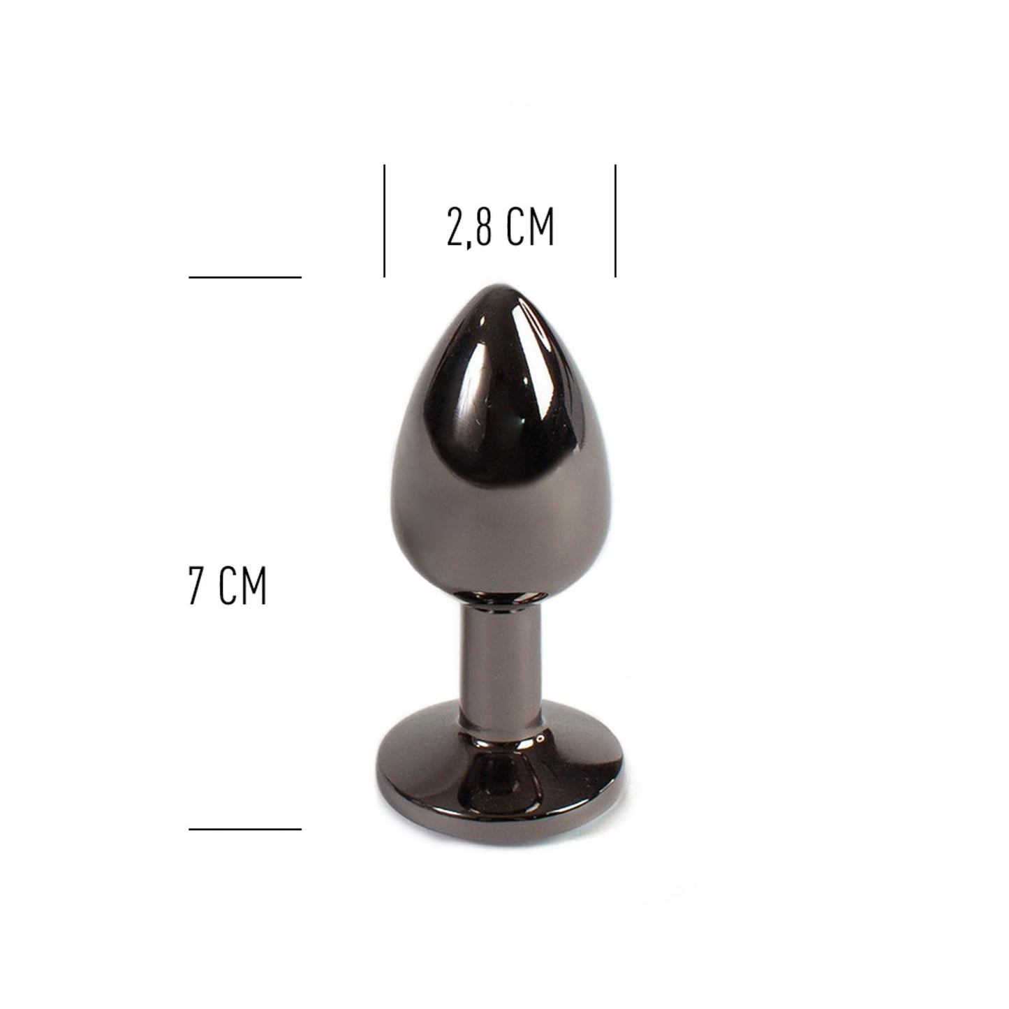 4-GUNMETAL BUTT PLUG-4