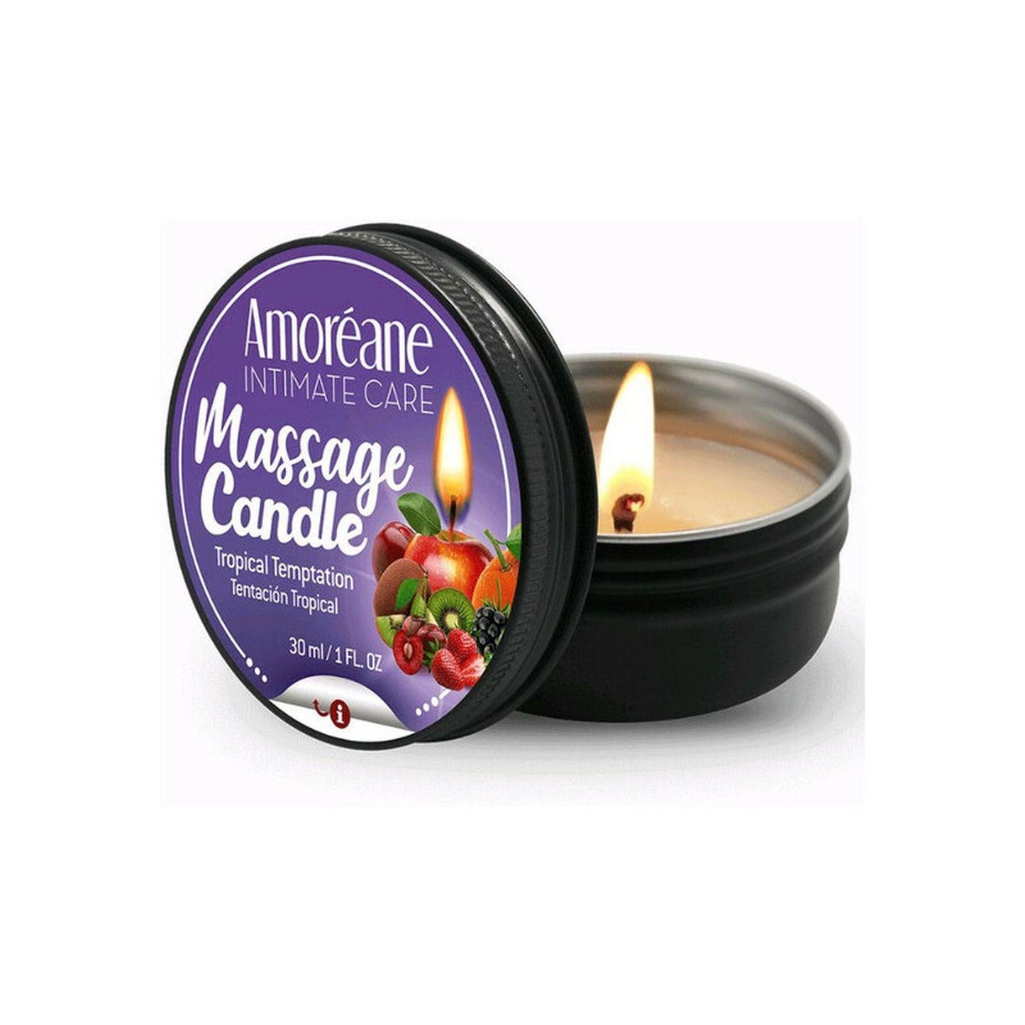 1-Świeca- Massage Candle Tropical Temptation 30ml-1