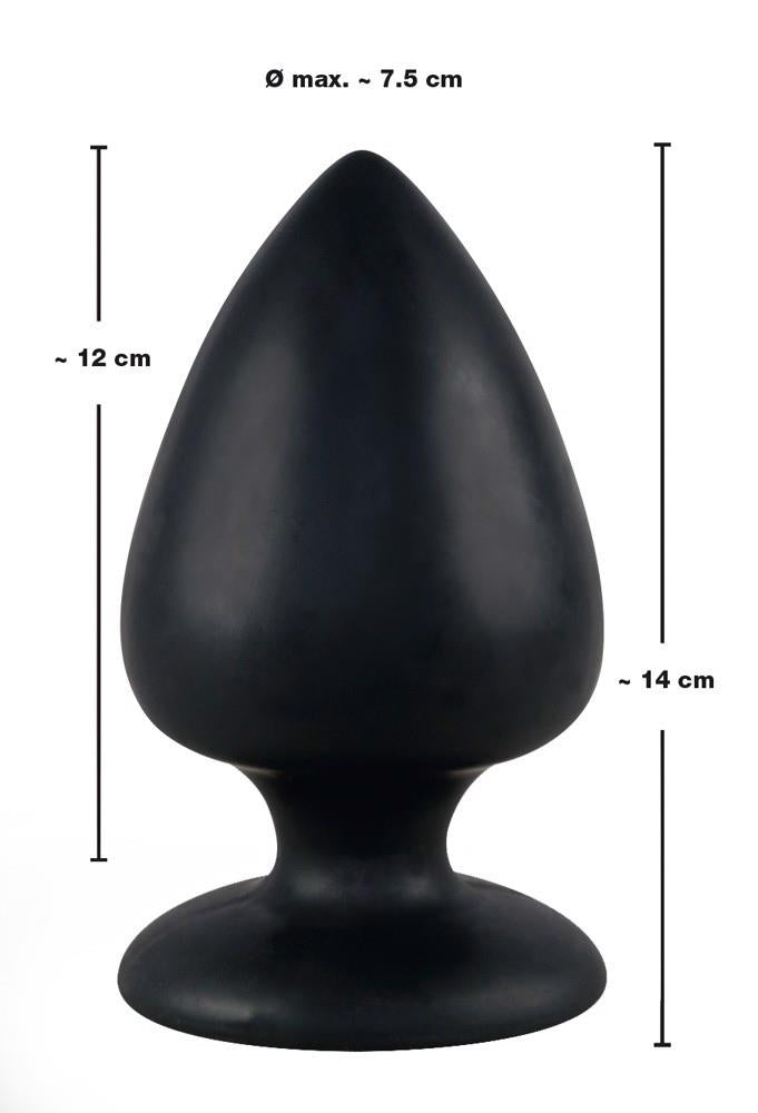 7-Duży korek analny plug zatyczka silikonowa 14cm-7