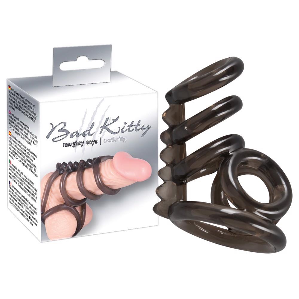 12-BK Cock Ring 3-12