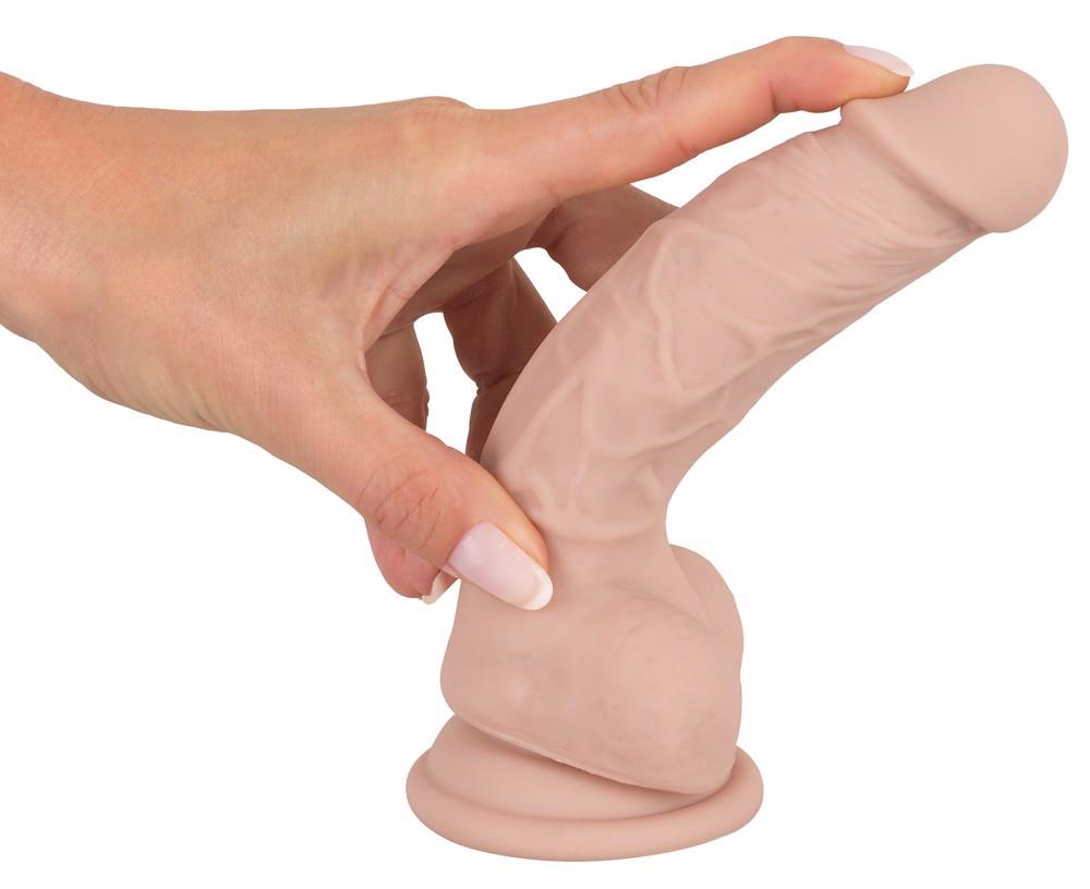 12-Dildo na przyssawce realistyczny penis członek 18c-12