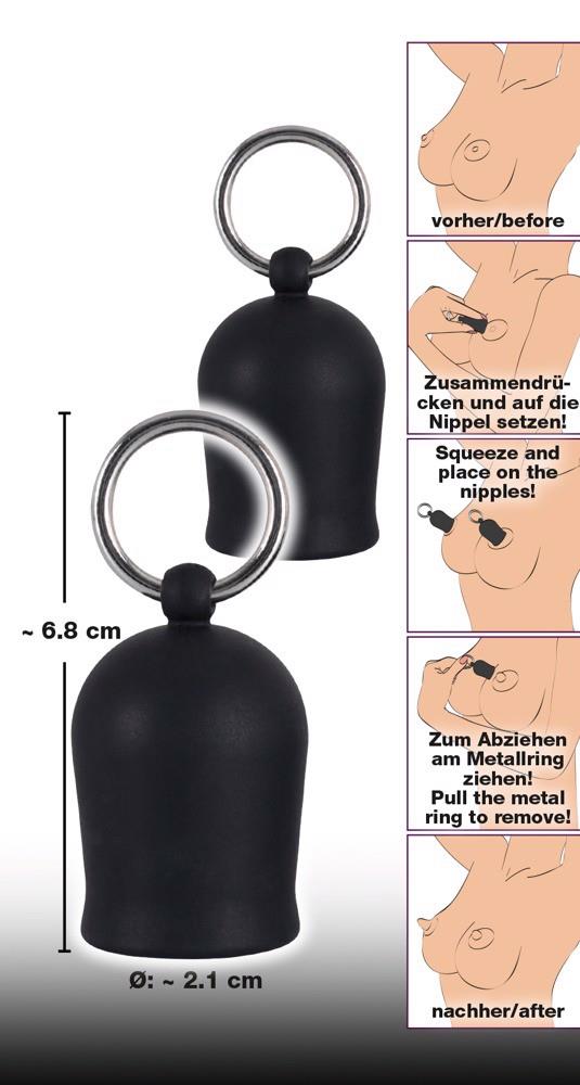 7-Próżniowe pompki do sutek silikonowe bdsm sex-7