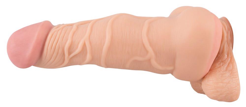 18-Przedłużka penisa masturbator 2w1 realistyczny sex-18