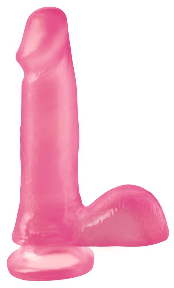 4-BRW 6" Dong Suction Cup Pink-4