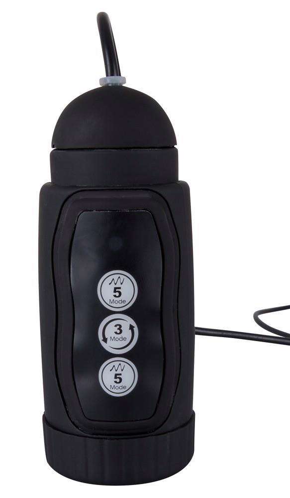 11-Dildo z obrotami na przyssawce duży mocny 22cm-11