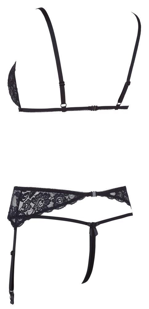 13-Lace Suspender Set XL-13