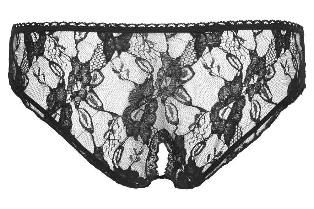 8-Crotchles Briefs black XL-8