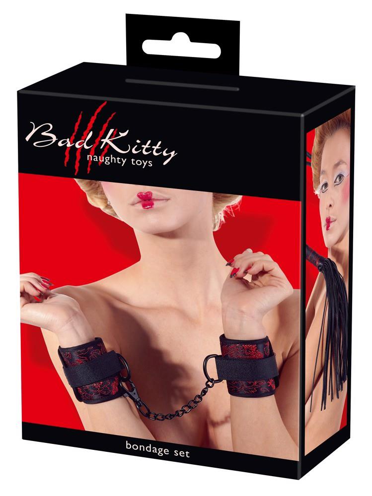 6-Zdobiony haftem zestaw akcesoriów do bdsm bondage-6