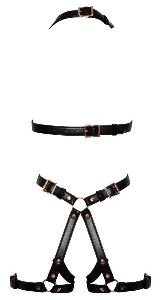 7-Bad Kitty Harness S/M rose-7