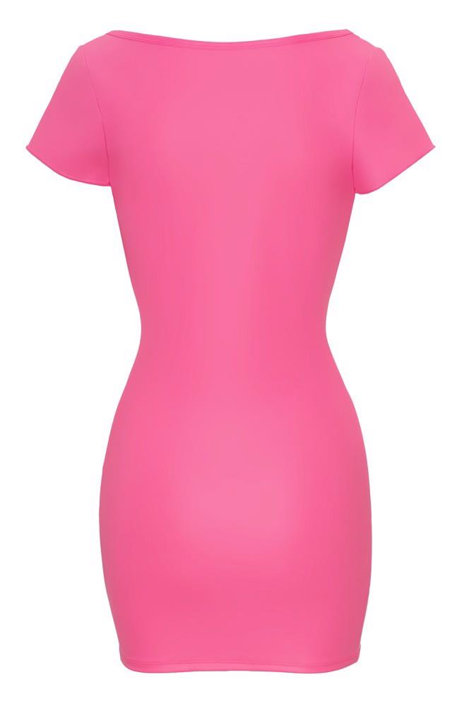 8-Dress hot pink L-8