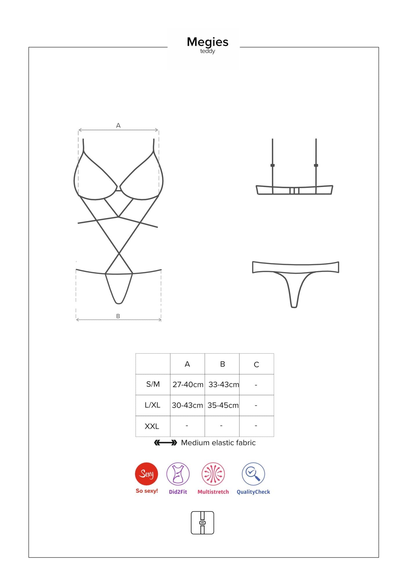 7-Body koronka siateczka erotyczne sex obsessive s/m-7