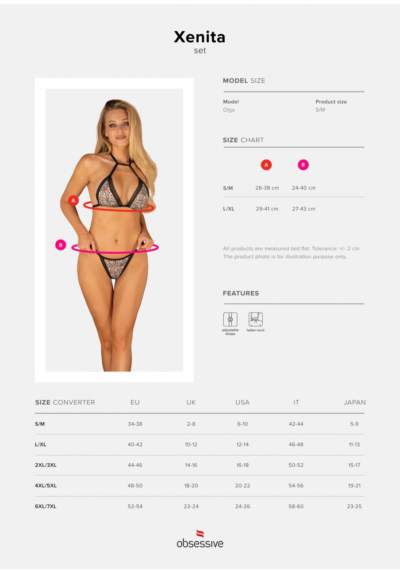 7-Xenita komplet 2-częściowy L/XL-7
