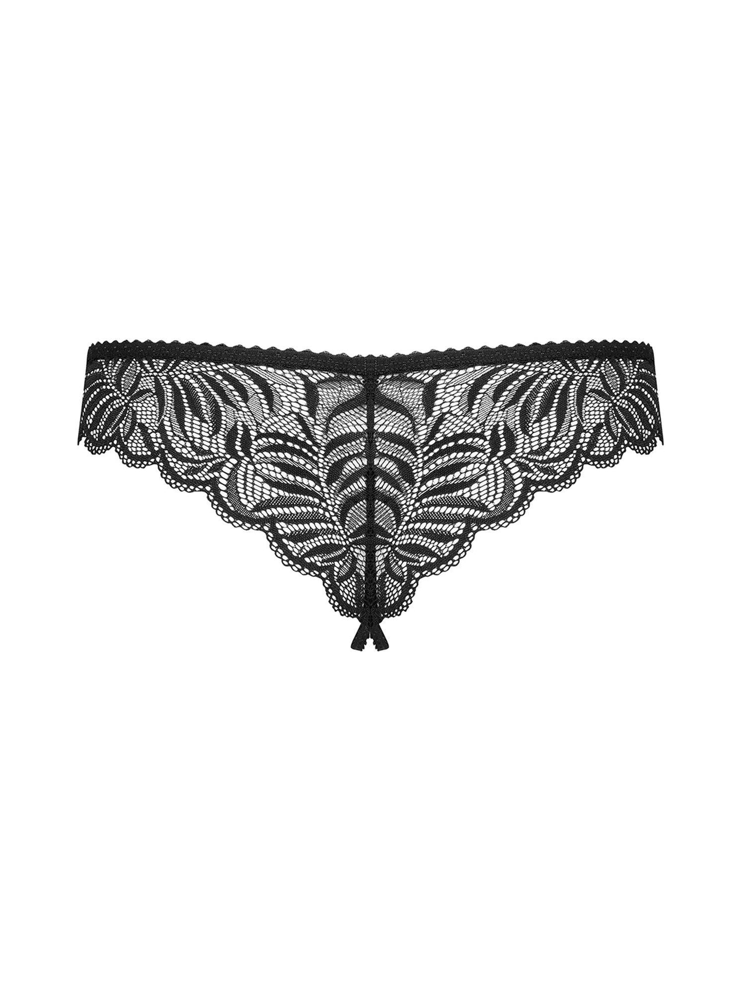 8-Stringi z rozciętym otwartym kroczem obsessive lxl-8